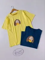 تیشرت باکسی دخترک