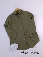 شومیز لینن ساده - Image 6