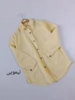 شومیز لینن ساده - Image 3