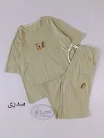 ست تیشرت لانگ و شلوار بگ عروسکی(سری یک) - Image 4