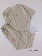 ست تیشرت لانگ و شلوار بگ عروسکی(سری دو) - Image 5