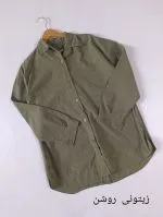 شومیز زنانه بغل دکمه - Image 8