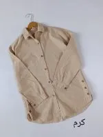 شومیز زنانه بغل دکمه - Image 4