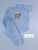 ست تیشرت شلوارک زنانه i am ok - Image 9