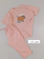 ست تیشرت شلوارک زنانه i am ok - Image 7