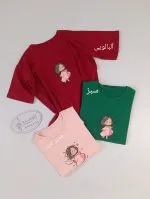 تیشرت باکسی زنانه پری - Image 3
