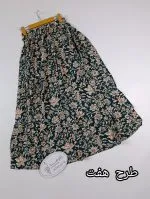 دامن بلند سه دکمه گل آرا سری دوم - Image 8