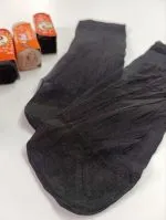 جوراب شیشه ای دو ربع کفه دار - Image 3