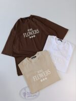 تیشرت باکسی flowers - Image 7
