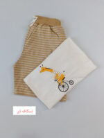 ست تیشرت شورتک راه راه - Image 7