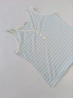 تاپ یقه دلبری راه راه (ایراددار)