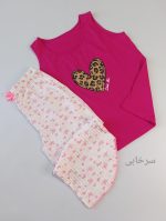 تاپ شلوارک قلب و پروانه - Image 7