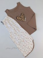 تاپ شلوارک قلب و پروانه - Image 4