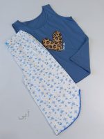 تاپ شلوارک قلب و پروانه - Image 3