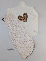 تاپ شلوارک قلب و پروانه - Image 2
