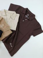 تیشرت یقه شکاری دکمه نما - Image 13