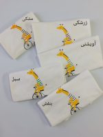 تیشرت سفید زرافه - Image 5